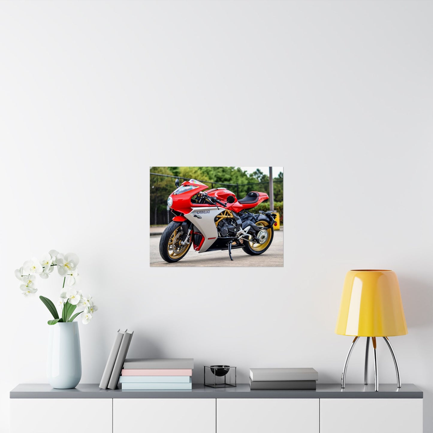 MV Agusta SuperVeloce 800 Horizontal Poster