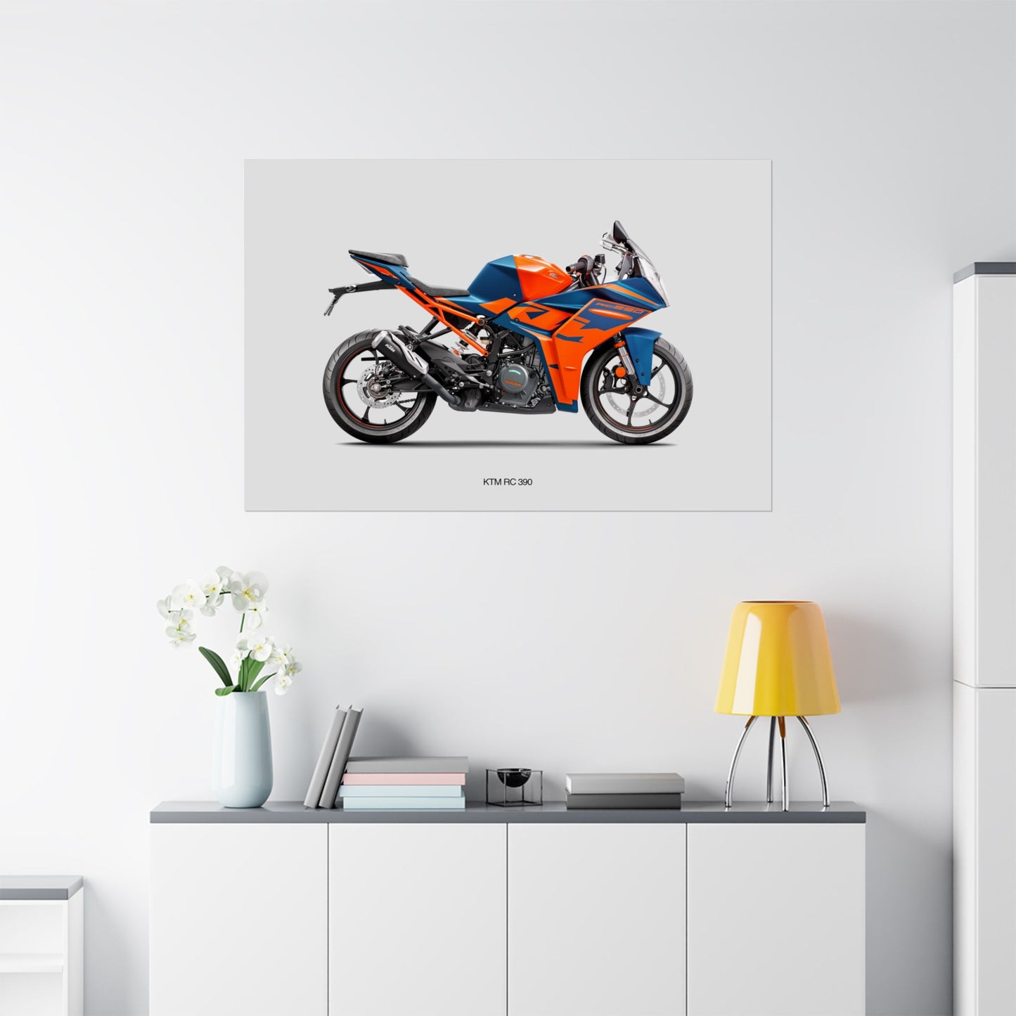 KTM RC 390 Horizontal Poster