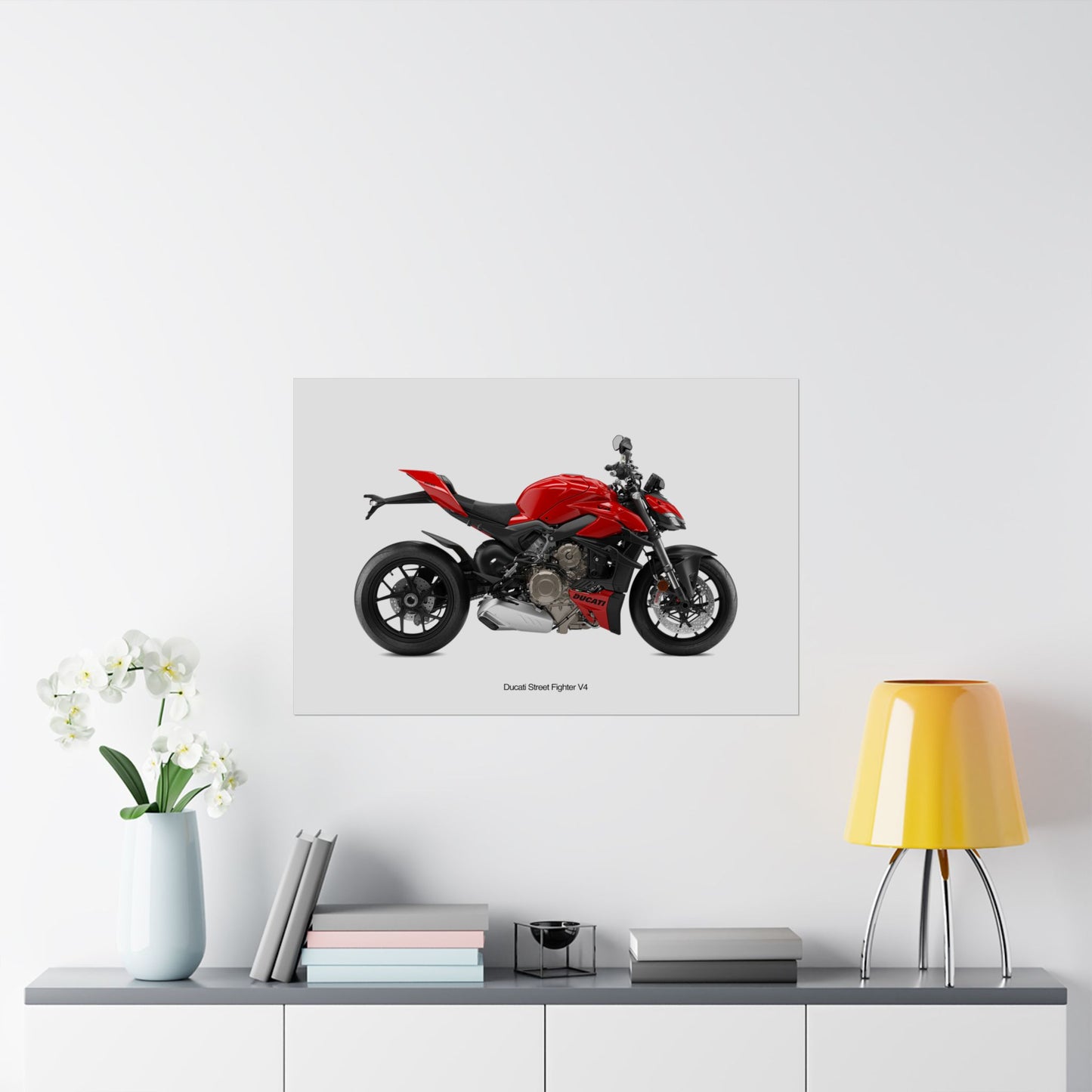 Ducati StreetFighter V4 Horizontal Poster