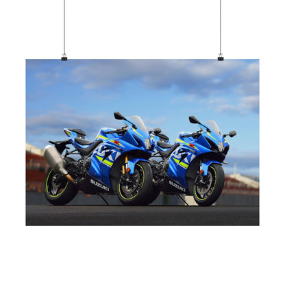 Suzuki GSX-1000R Horizontal Poster