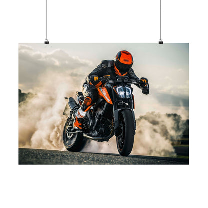 KTM 790 Duke Horizontal Poster