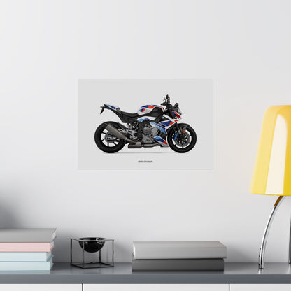 BMW M1000R Horizontal Poster