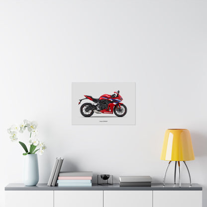 Honda CBR650R Horizontal Poster