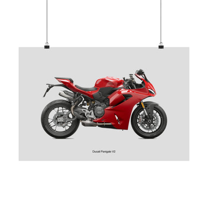 Ducati Panigale V2 Horizontal Poster