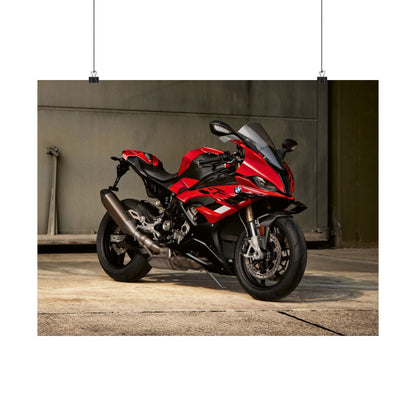 BMW S1000RR Horizontal Poster