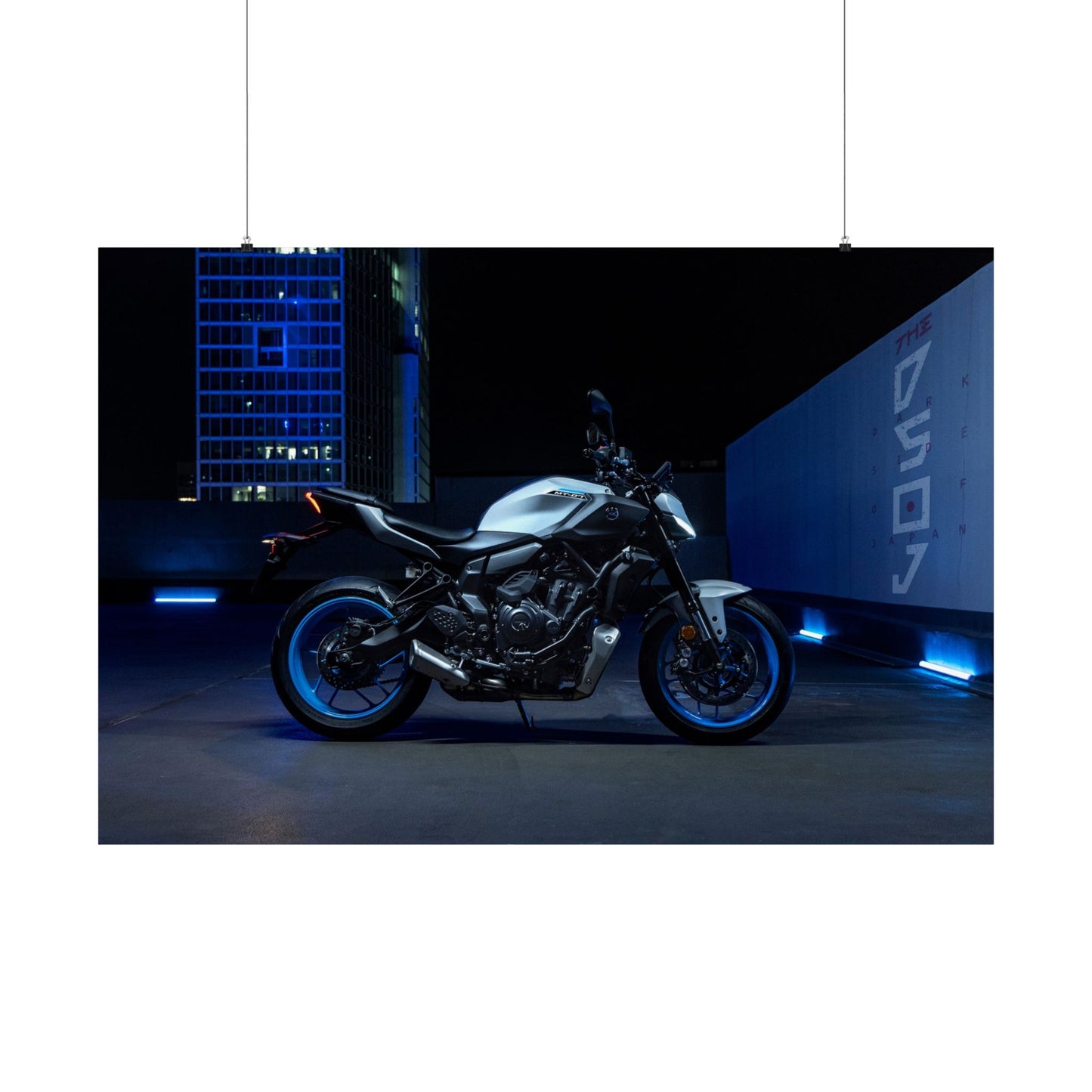 Yamaha MT-07 Horizontal Poster