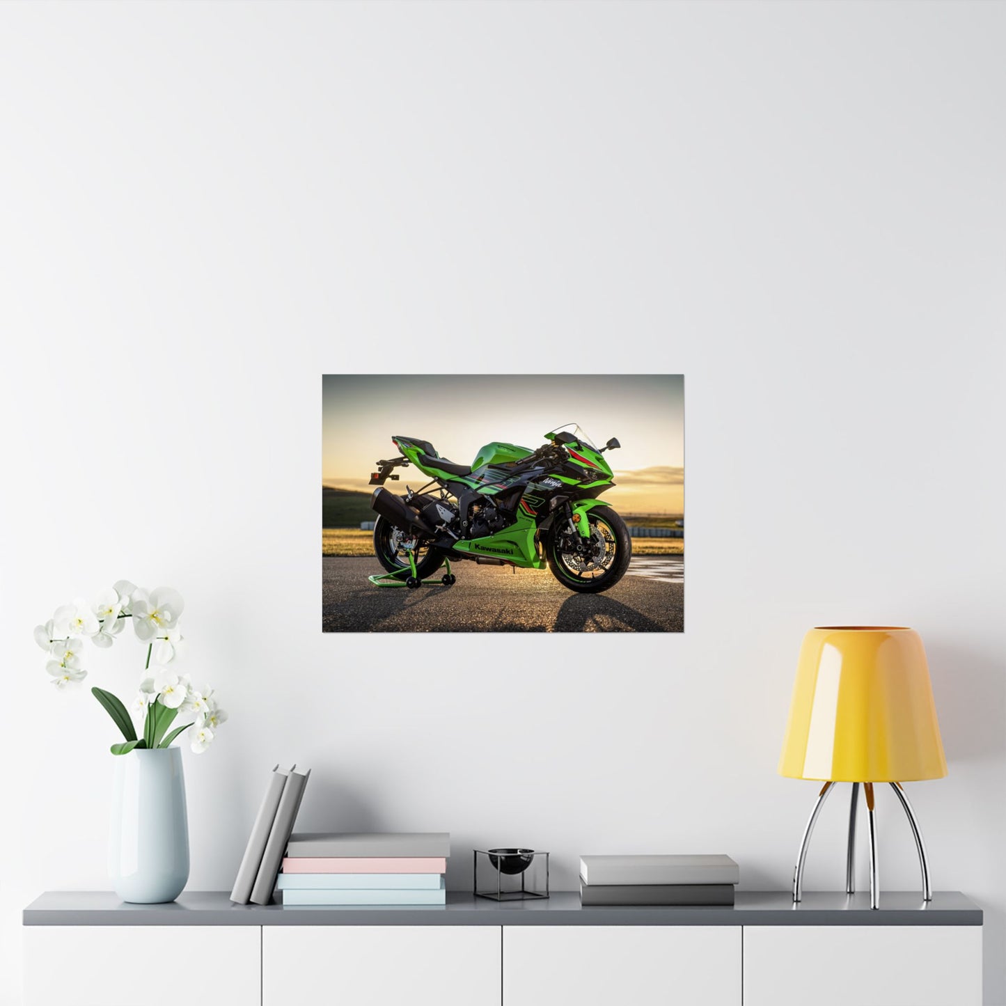 Kawasaki Ninja ZX-6R Horizontal Poster