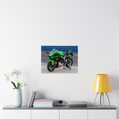 Kawasaki Ninja ZX-10R Horizontal Poster