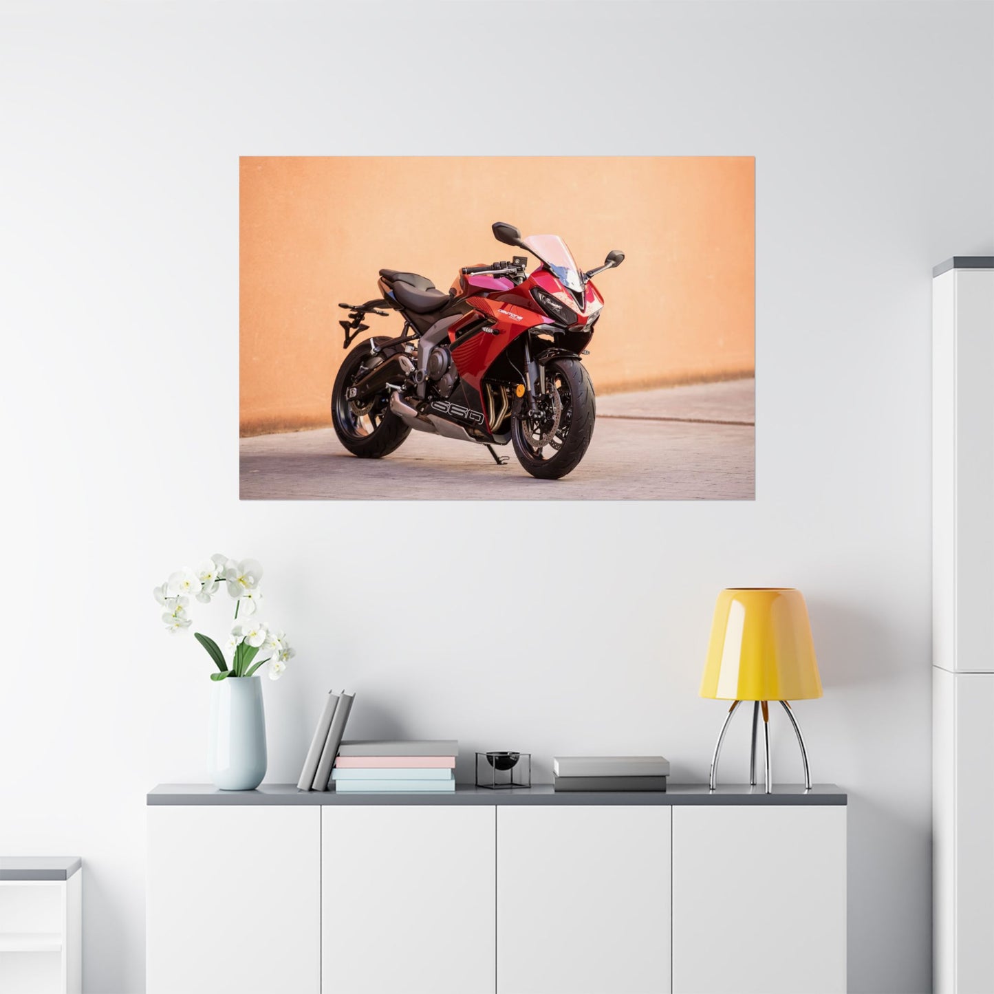 Triumph Daytona 660 Horizontal Poster