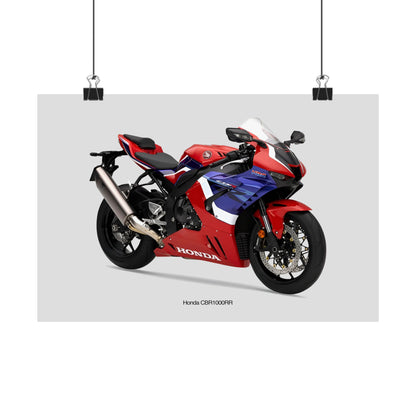 Honda CBR1000RR Horizontal Poster