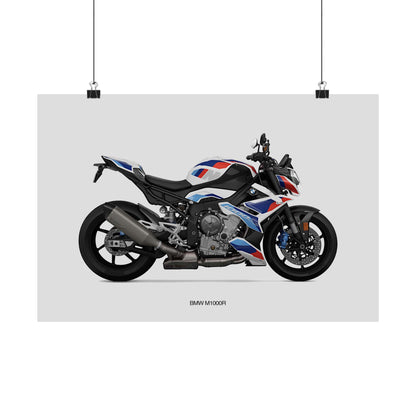 BMW M1000R Horizontal Poster