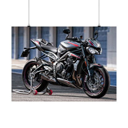 Triumph Street Triple R Horizontal Poster