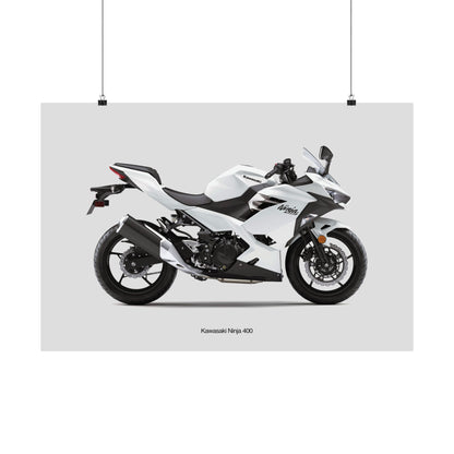 Kawasaki Ninja 400 Horizontal Poster