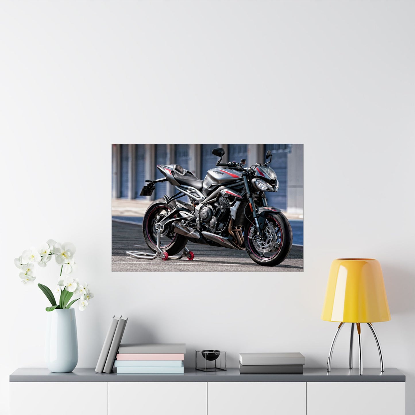 Triumph Street Triple R Horizontal Poster