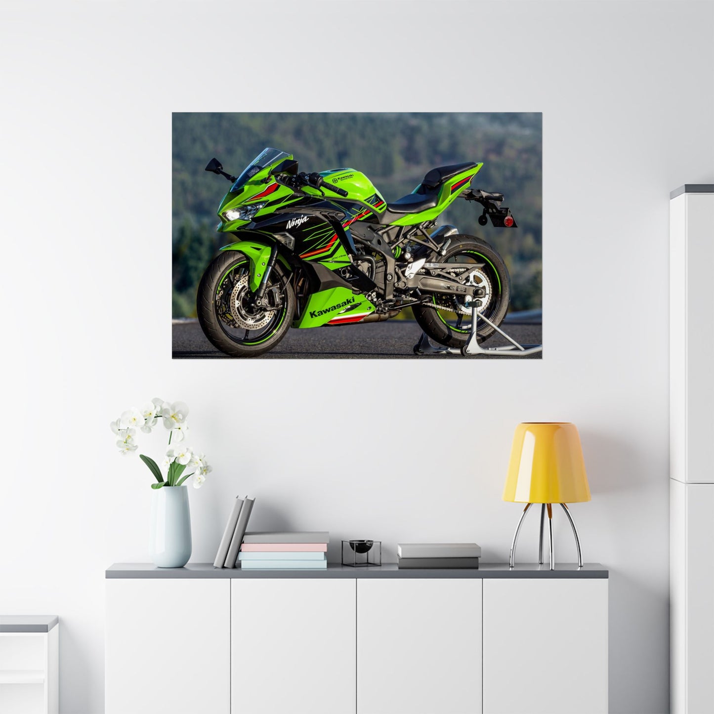 Kawasaki Ninja ZX-4R Horizontal Poster