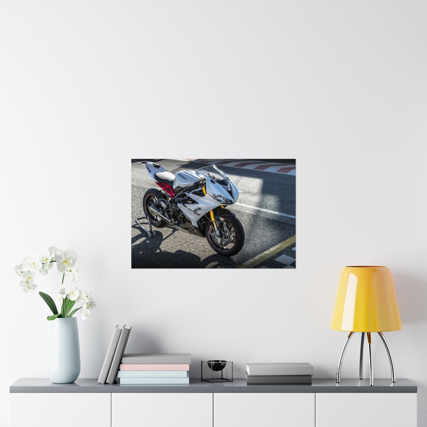 Triumph Daytona 675 R Horizontal Poster