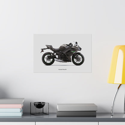 Kawasaki Ninja 650 Horizontal Poster