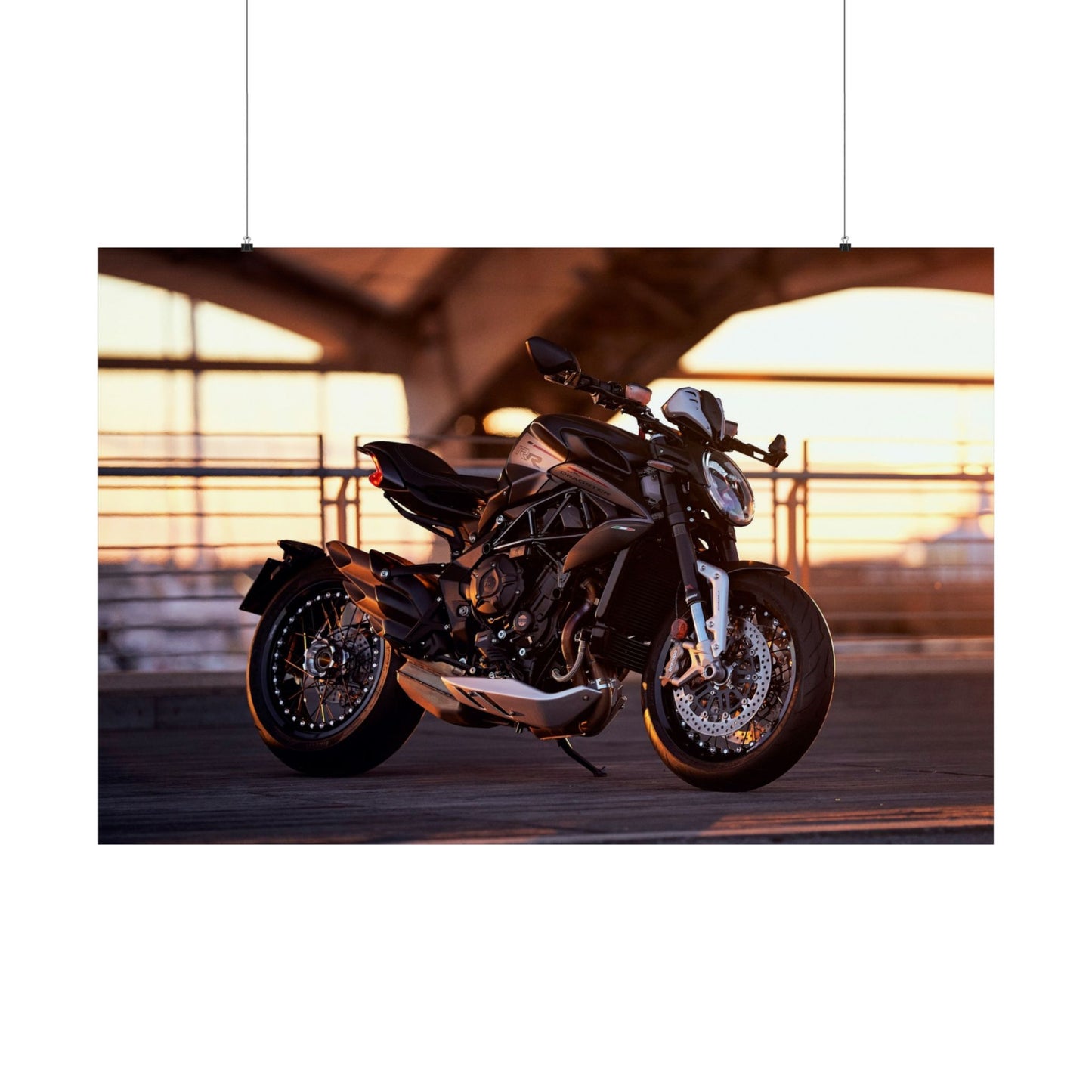 MV Agusta Dragster RR Horizontal Poster