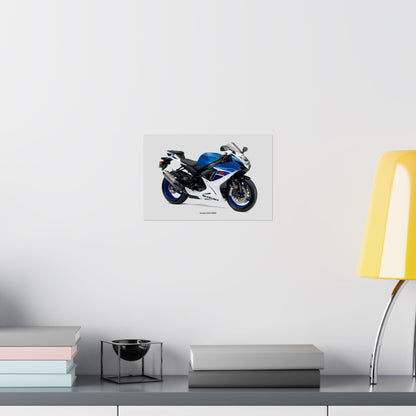 Suzuki GSX-R600 Horizontal Poster