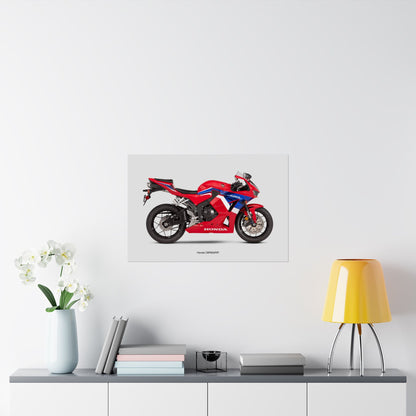 Honda CBR600RR Horizontal Poster