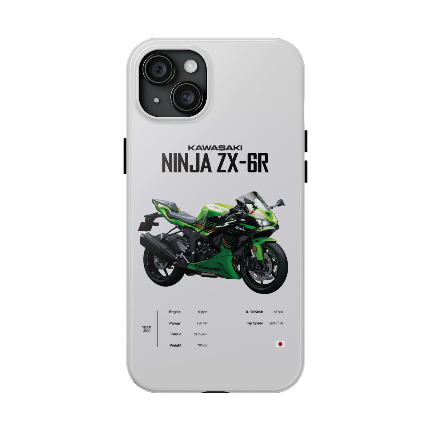 Kawasaki Ninja ZX-6R Tough Phone Case