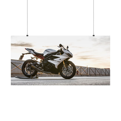 Triumph Daytona 675 R Horizontal Poster