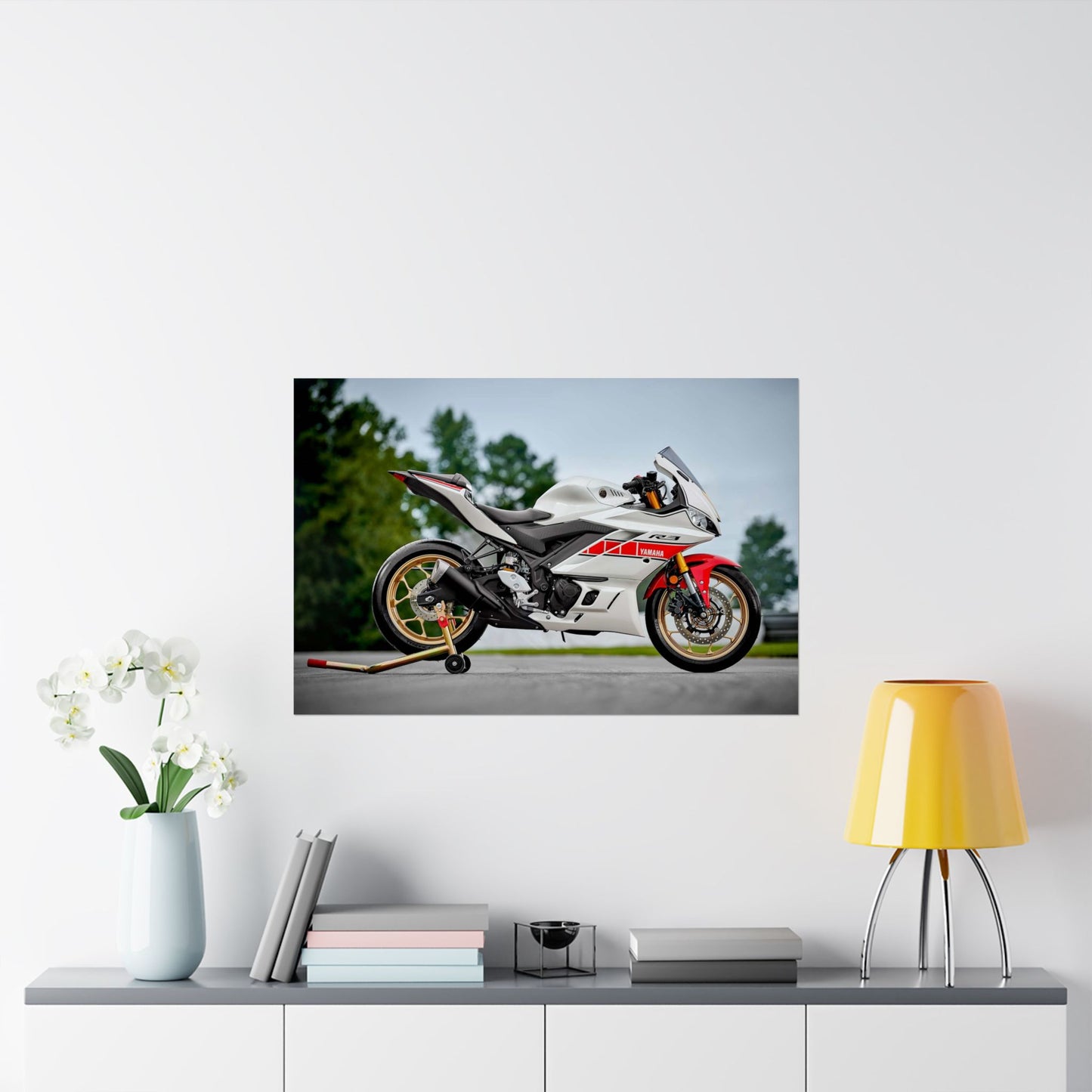 Yamaha R3 Horizontal Poster