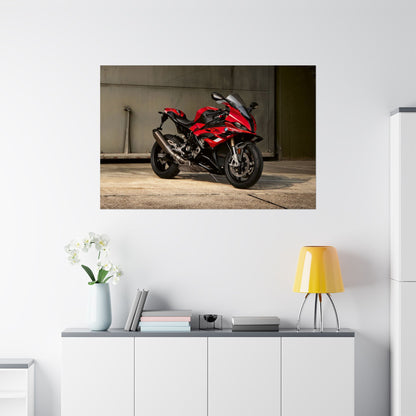 BMW S1000RR Horizontal Poster