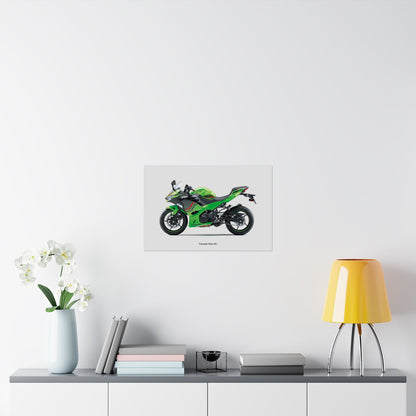 Kawasaki Ninja 400 Horizontal Poster