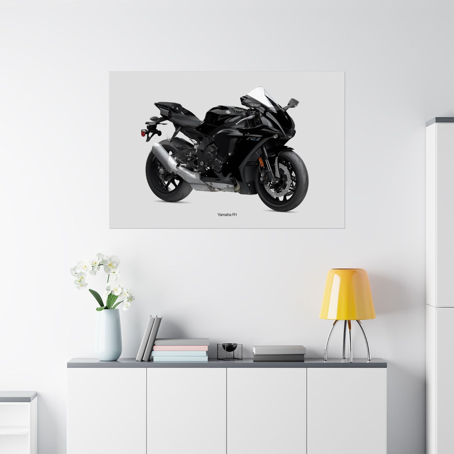 Yamaha R1 Horizontal Poster