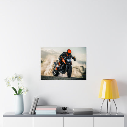 KTM 790 Duke Horizontal Poster