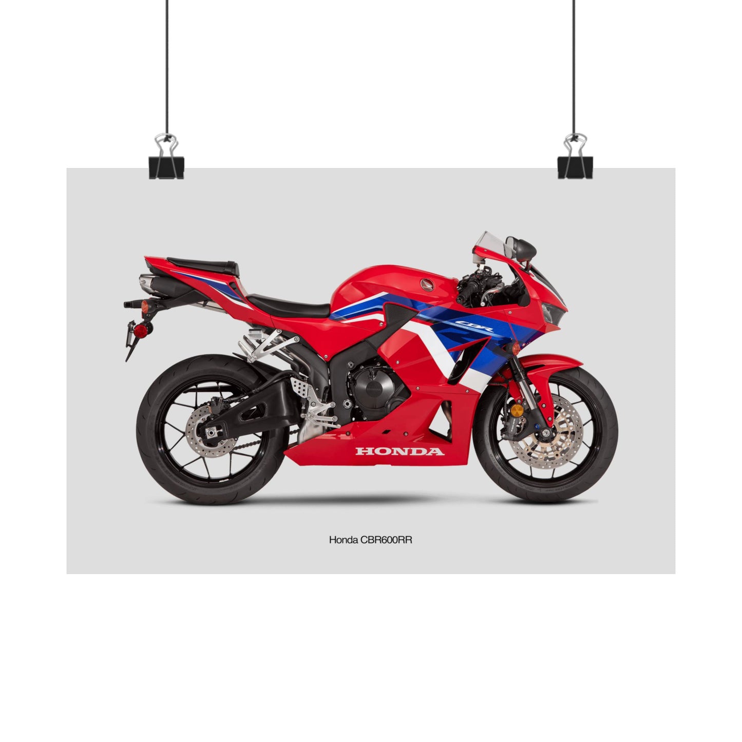 Honda CBR600RR Horizontal Poster