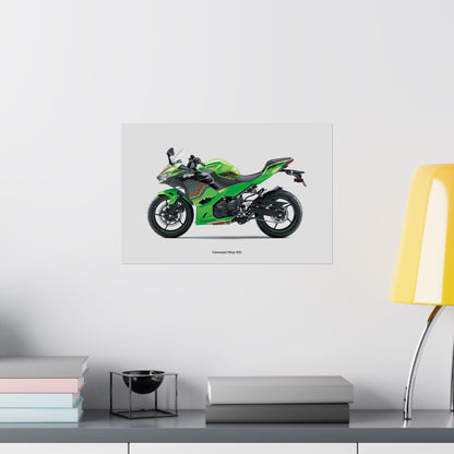 Kawasaki Ninja 400 Horizontal Poster