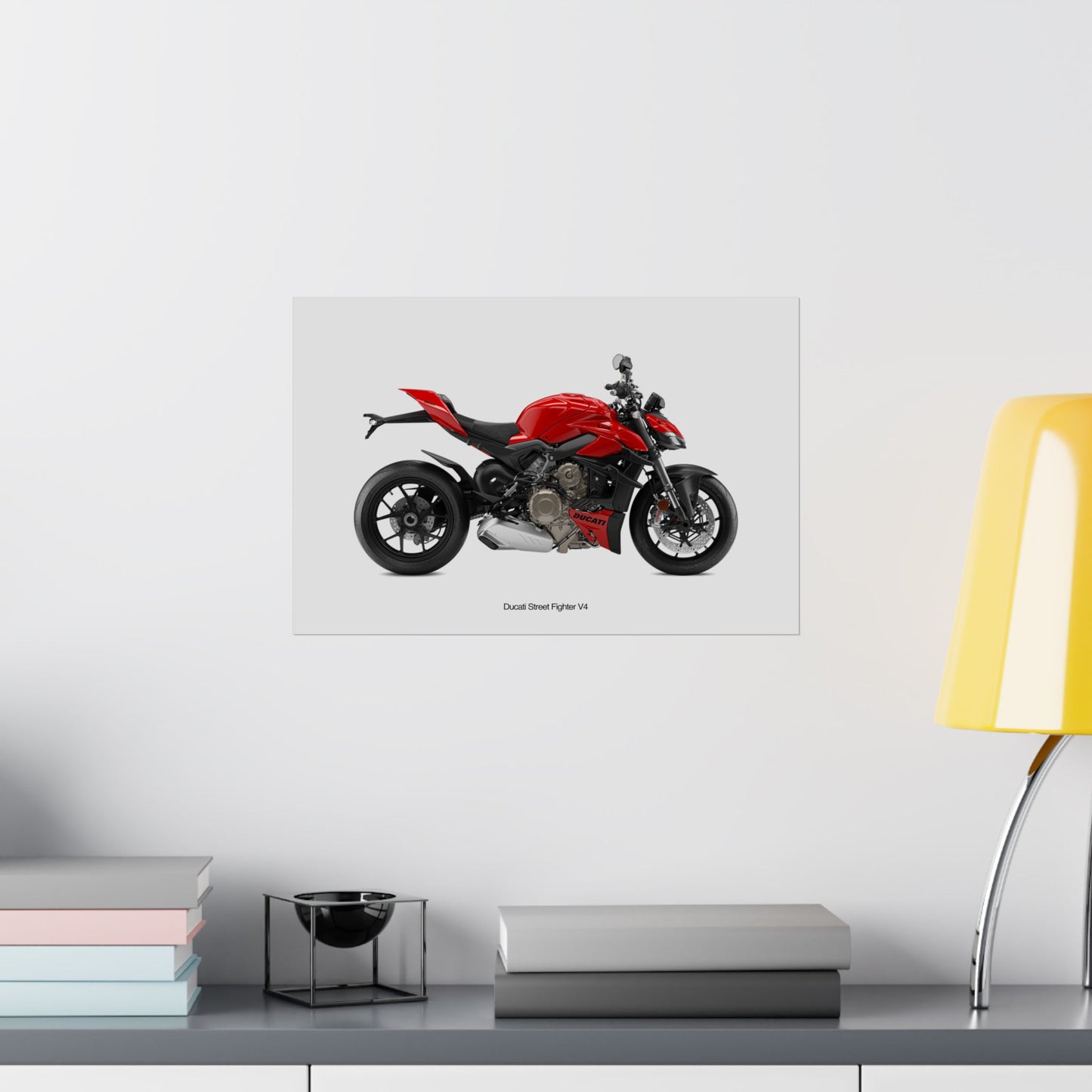 Ducati StreetFighter V4 Horizontal Poster