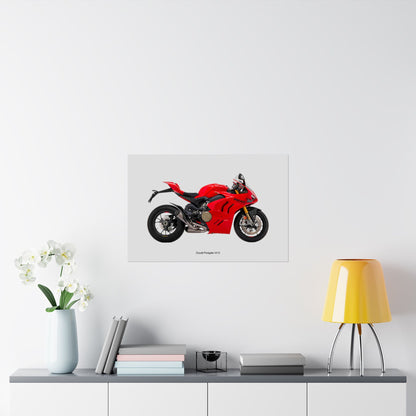 Ducati Panigale V4S Poster