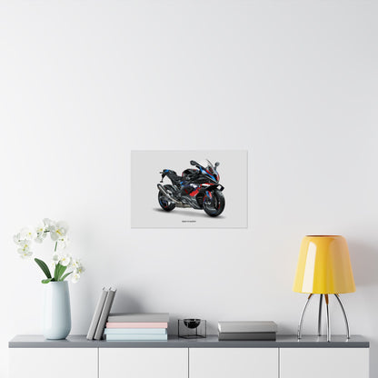 BMW M1000RR Horizontal Poster