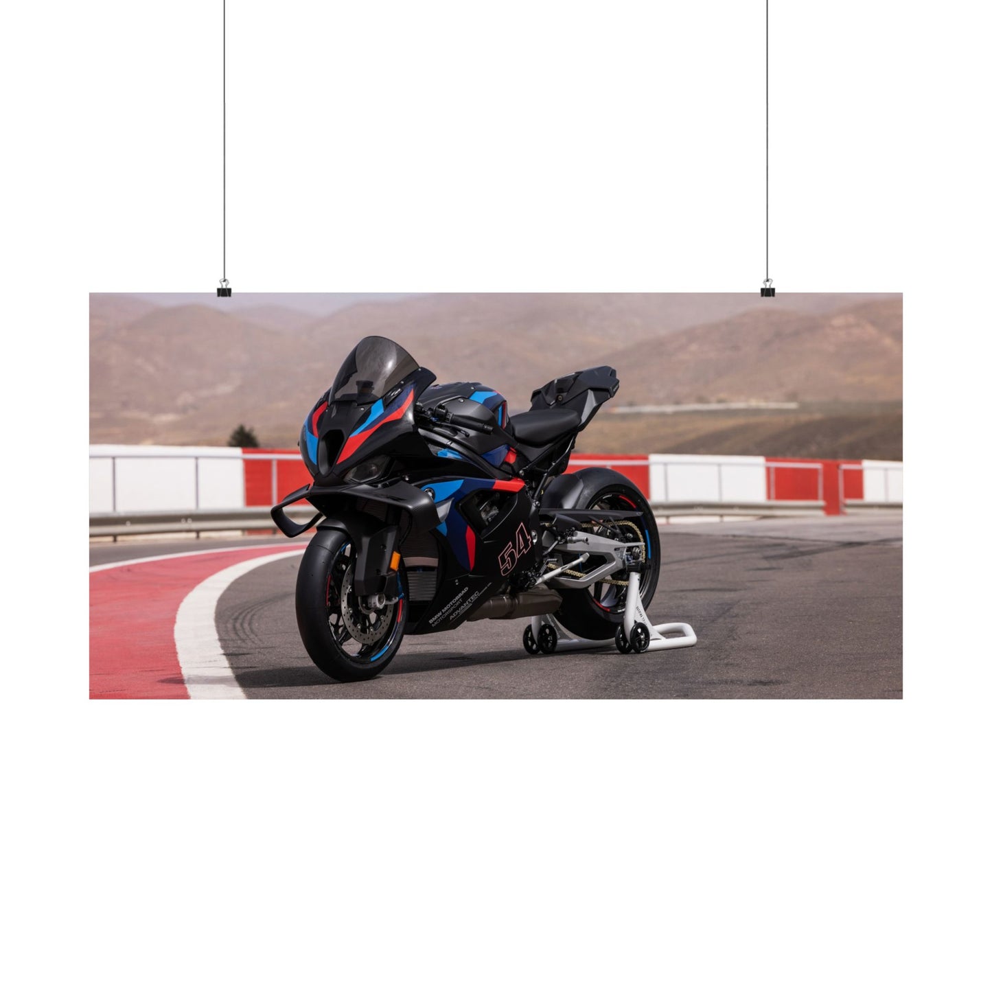 BMW M 1000 RR Horizontal Poster