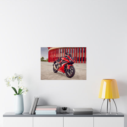 Honda CBR500R Horizontal Poster