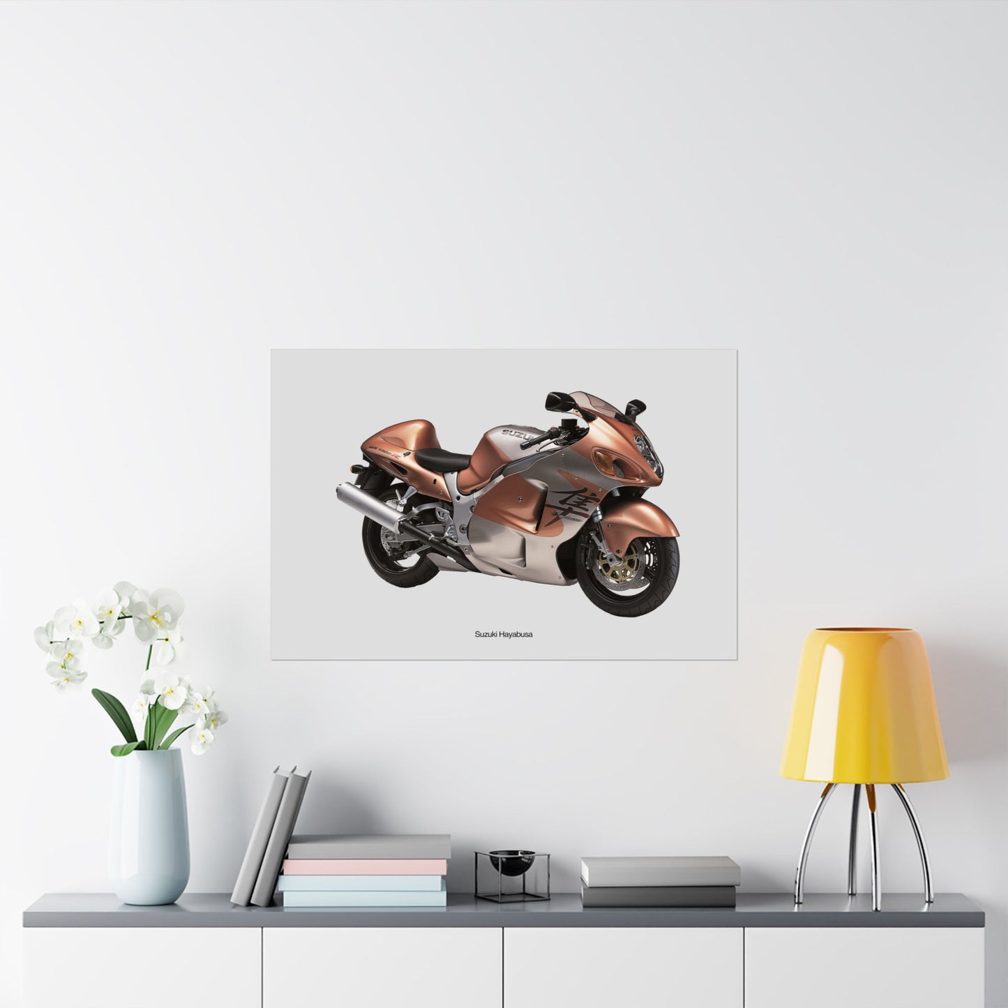 Suzuki Hayabusa Horizontal Poster