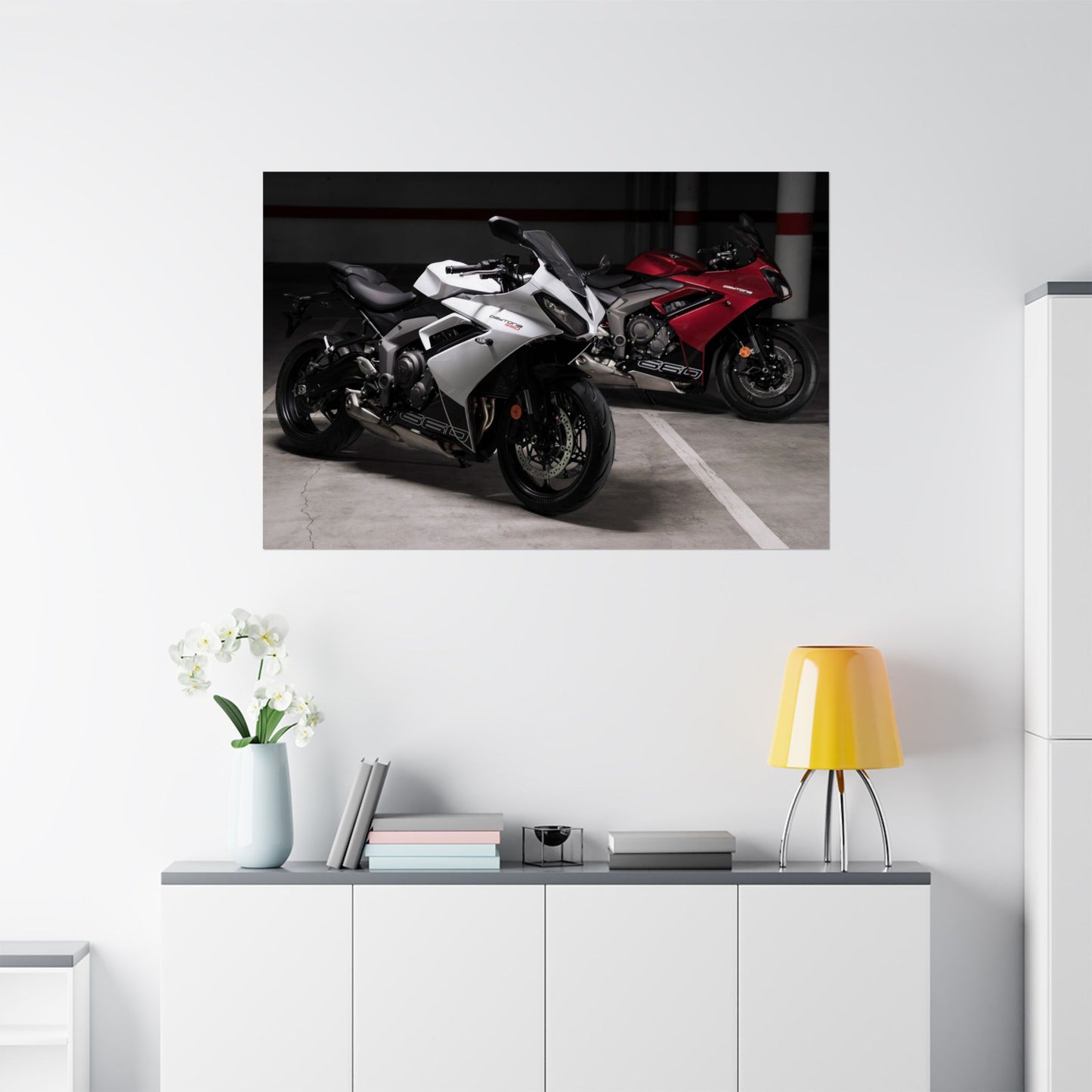 Triumph Daytona 660 Horizontal Poster