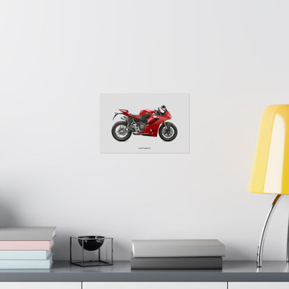 Ducati Panigale V2 Horizontal Poster