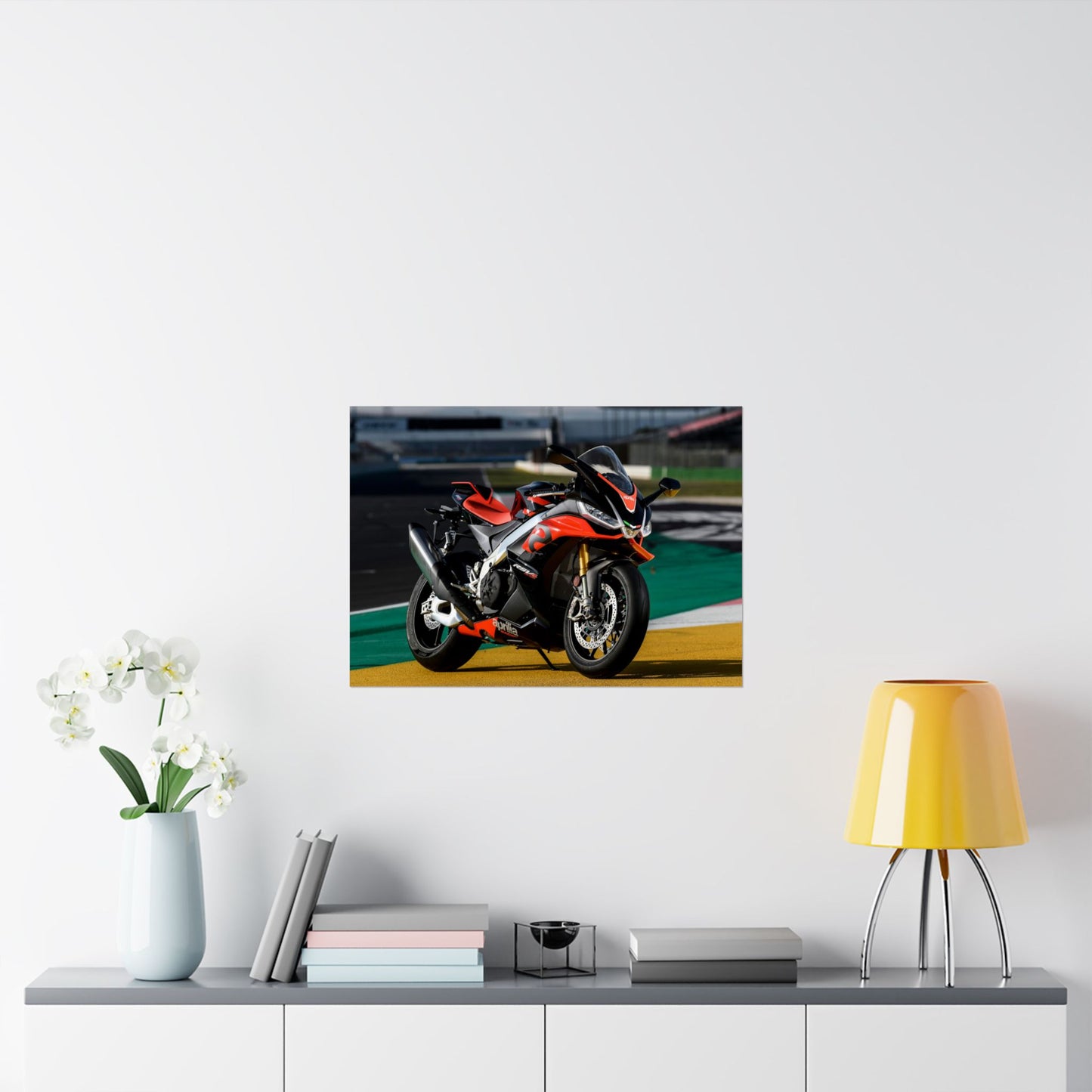 Aprilia RSV4 Factory Horizontal Poster