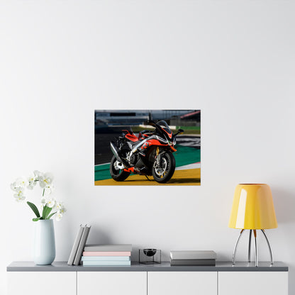 Aprilia RSV4 Factory Horizontal Poster