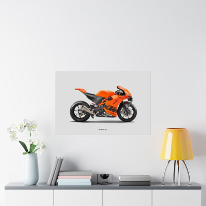 KTM RC 8C Horizontal Poster