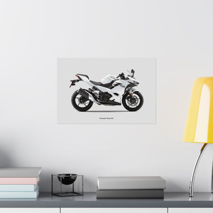 Kawasaki Ninja 400 Horizontal Poster