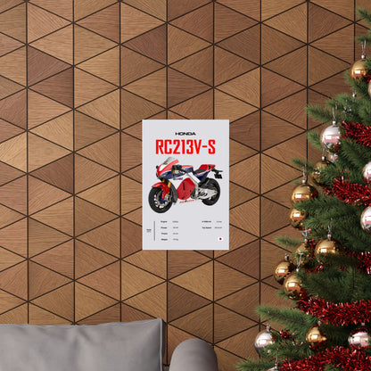 Honda RC213V-S Vertical Poster