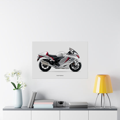 Suzuki Hayabusa Horizontal Poster