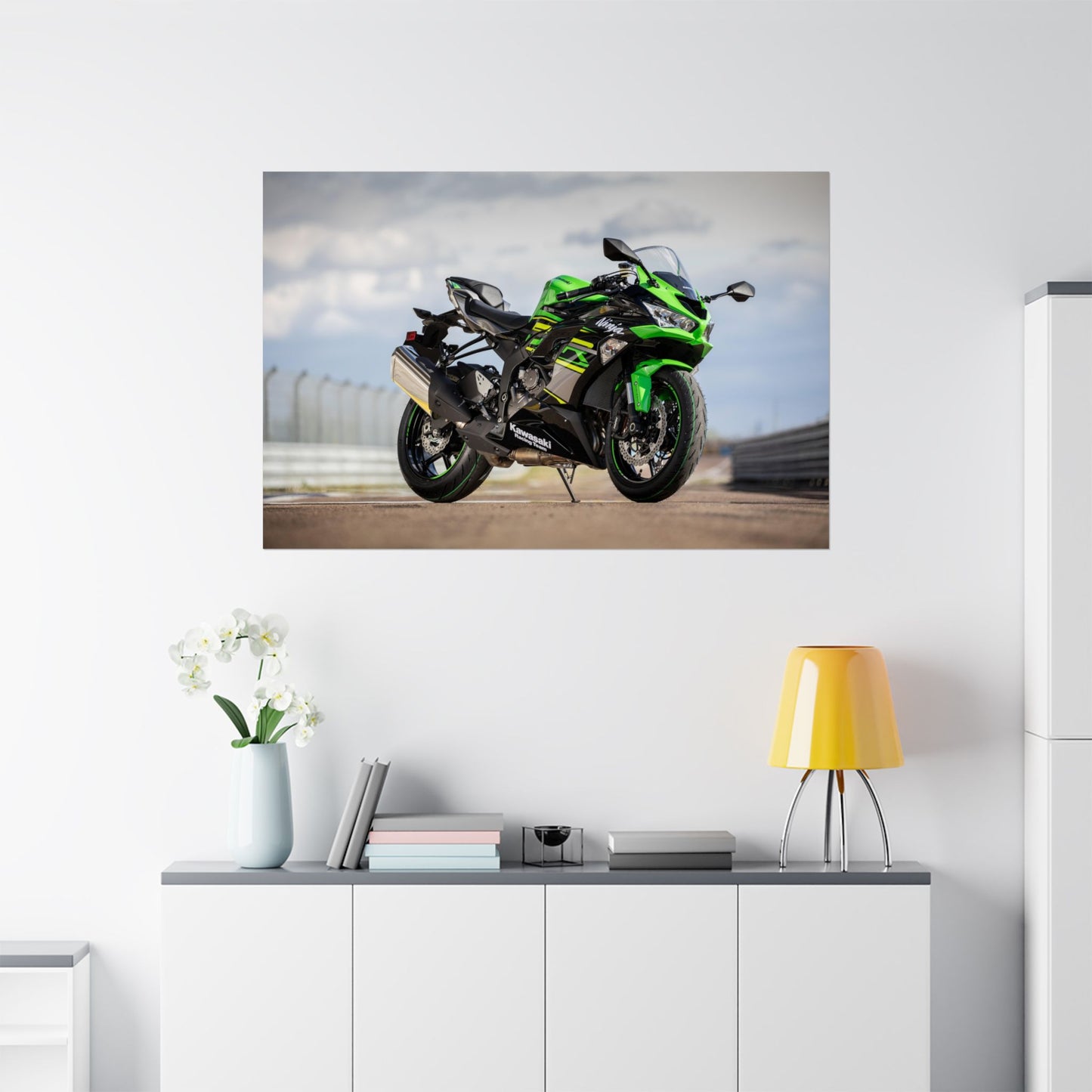 Kawasaki Ninja ZX-6R Horizontal Poster