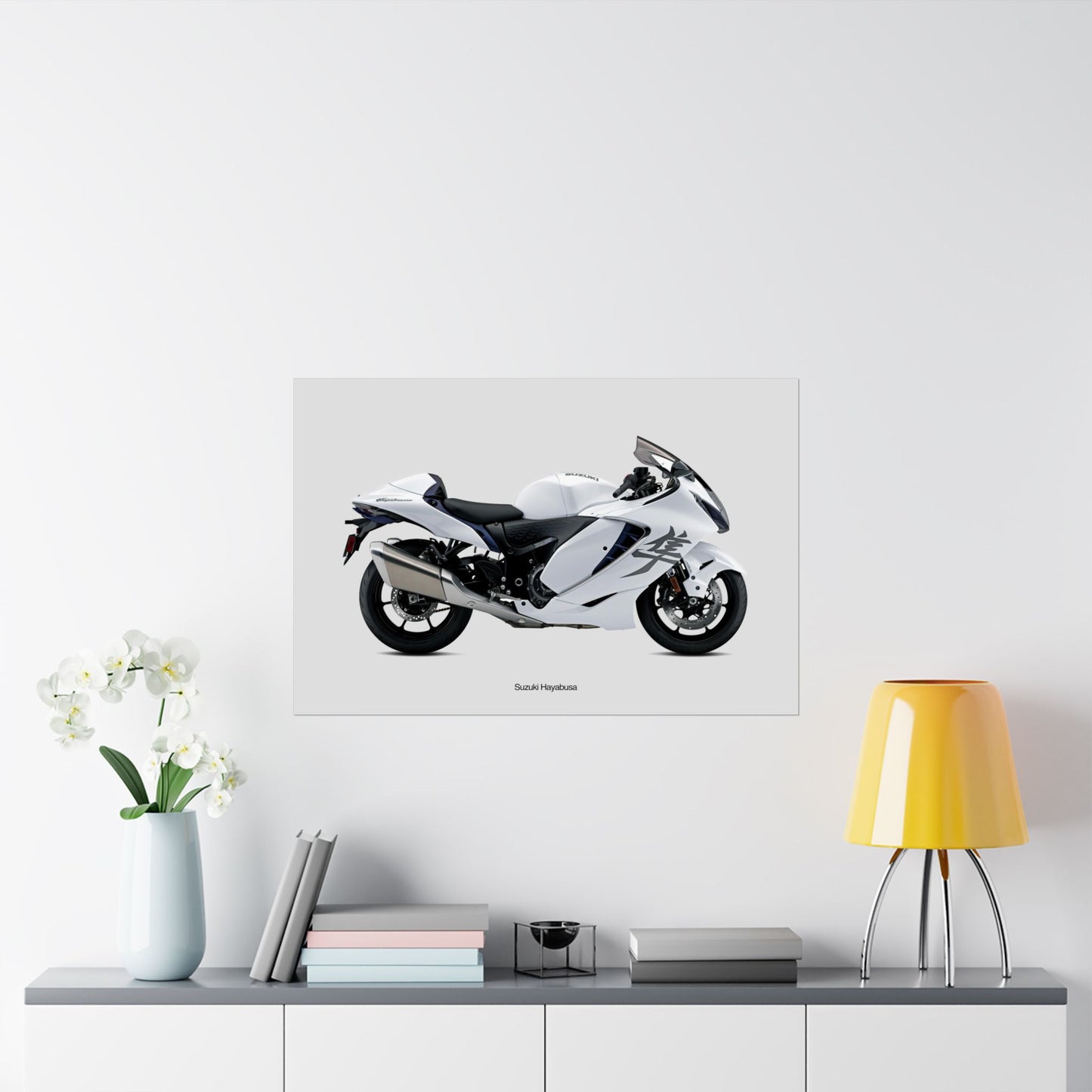 Suzuki Hayabusa Horizontal Poster