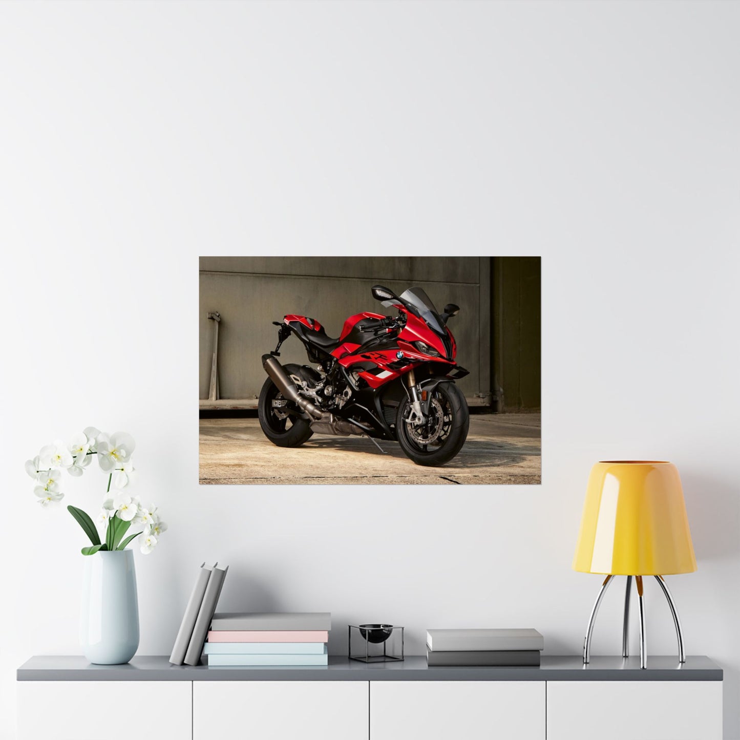 BMW S1000RR Horizontal Poster